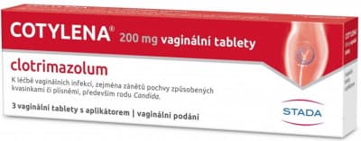 COTYLENA VAG 200MG VAG TBL NOB 3