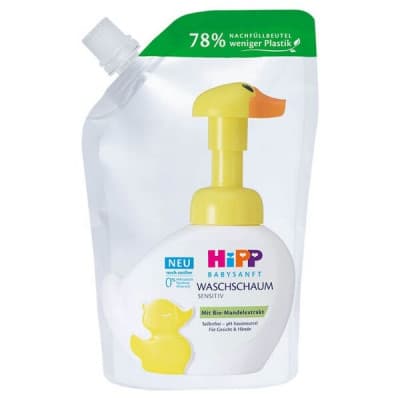 HiPP Babysanft Pěna na mytí Kachna Náhradní náplň 250 ml
