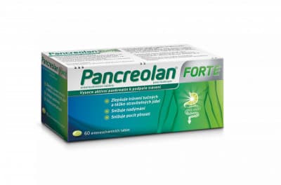 PANCREOLAN FORTE POR 6000U TBL ENT 60