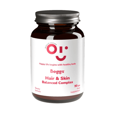 Beggs Balanced hair&skin COMPLEX 90 kapslí