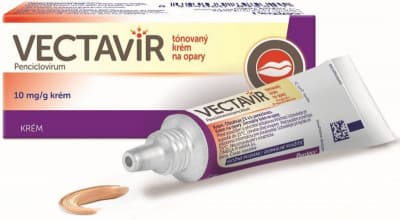 VECTAVIR TÓNOVANÝ KRÉM NA OPARY DRM 10MG/G CRM 1X2G