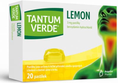 TANTUM VERDE LEMON ORM 3MG PAS 20