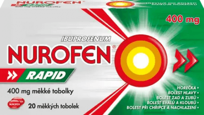 NUROFEN RAPID POR 400MG CPS MOL 20