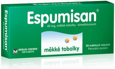ESPUMISAN POR 40MG CPS MOL 50