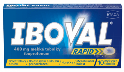 IBOVAL RAPID 400MG CPS MOL 10