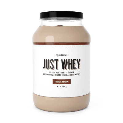 GymBeam Just Whey 2000 g, čokoládový milkshake