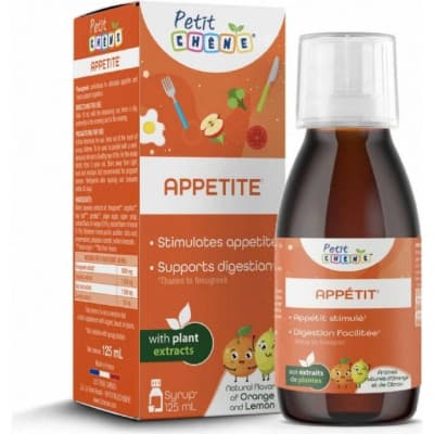 Petit CHENE APPETITE dětský sirup s pomerančovým a citrónovým aroma 125 ml