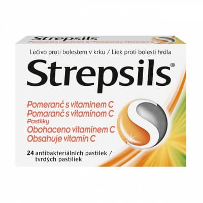 STREPSILS POMERANČ S VITAMINEM C ORM PAS 24