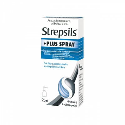 STREPSILS PLUS SPRAY ORM SPR SOL 1X20ML