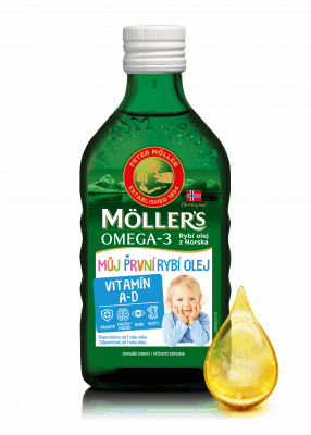 Mollers Omega 3 Můj první rybí olej 250 ml