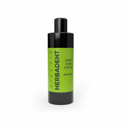 HERBADENT ORIGINAL Ústní voda z bylin 400 ml