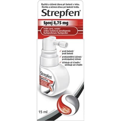 STREPFEN SPREJ ORM 8,75MG ORM SPR SOL 1X15ML