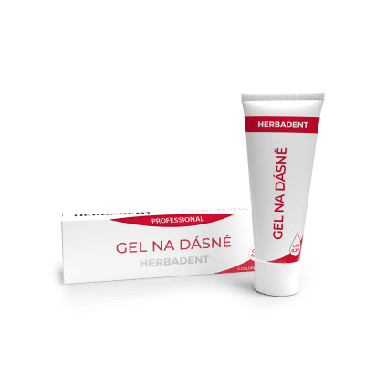 HERBADENT PROFESSIONAL Gel na dásně s chlorhexidinem 25 g