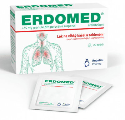 ERDOMED POR 225MG POR GRA SUS 20