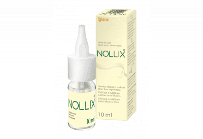 Nollix sprej na nosní sliznici 10 ml