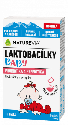 Swiss NatureVia Laktobacílky baby 10 sáčků
