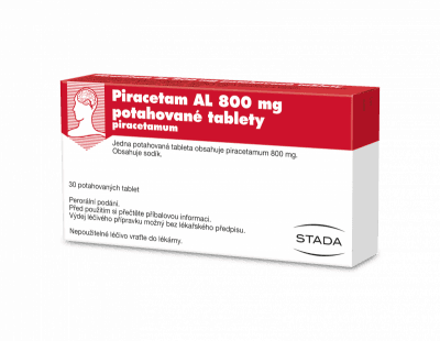 PIRACETAM AL POR 800MG TBL FLM 30