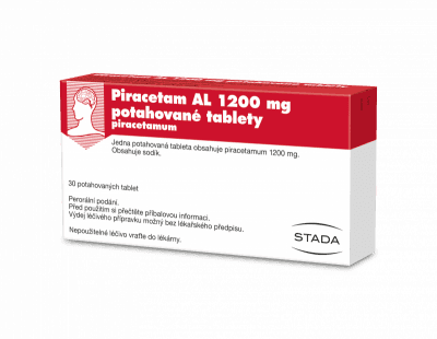 PIRACETAM AL POR 1200MG TBL FLM 30