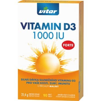 Revital Vitamin D3 Forte 1000 IU 90 tablet