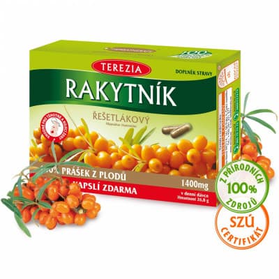 Terezia Company Rakytník řešetlákový 60 kapslí