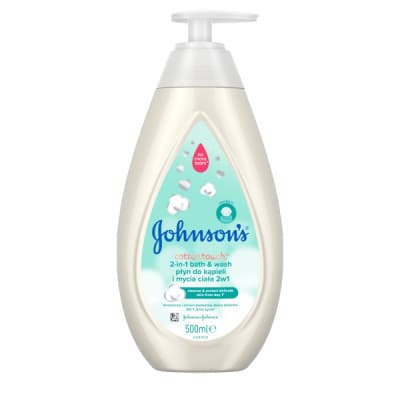 Johnson’s baby Cottontouch koupel a mycí gel 2v1 500 ml