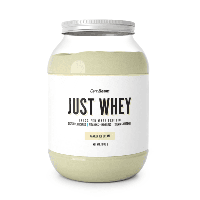 GymBeam Just Whey 1000 g, vanilková zmrzlina