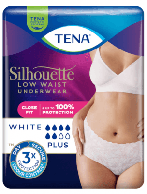 Tena Silhouette Plus White M 12 ks 780100