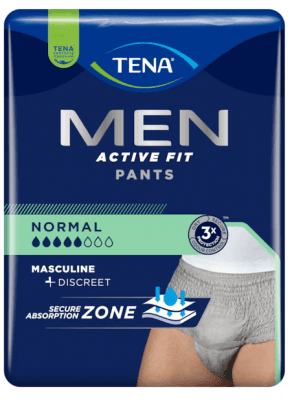 Tena Men Pants Normal Grey S/M 9 ks