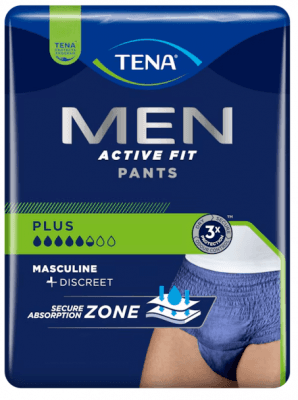 Tena Men Pants Plus Blue M 9 ks