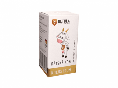 Betula dětské kozí kolostrum 120 tablet