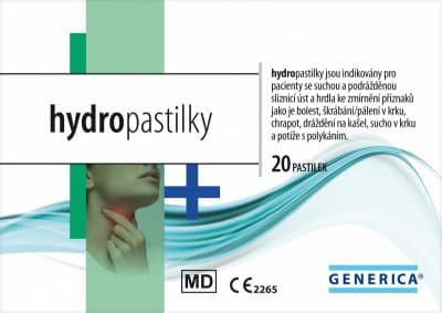 Generica hydro pastilky 20 ks