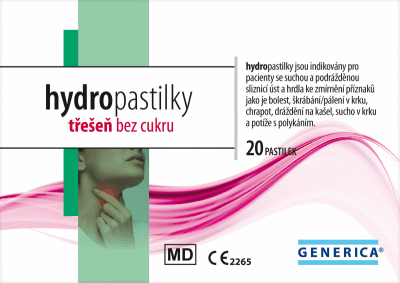 Hydropastilky třešeň bez cukru 20ks Generica