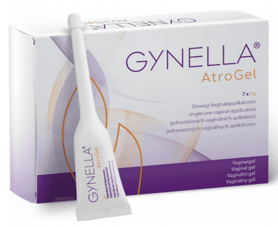 Gynella AtroGel jednoráz. vagin. aplikátorů 7 x 5 g