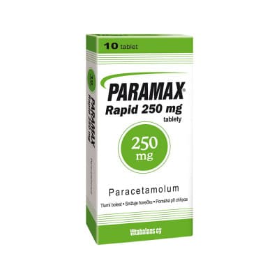 PARAMAX RAPID POR 250MG TBL NOB 10