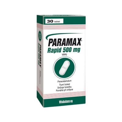 PARAMAX RAPID POR 500MG TBL NOB 30