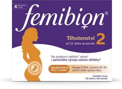Femibion 2 Těhotenství 28 tablet + 28 kapslí