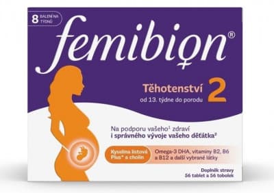 Femibion 2 Těhotenství 56 tablet + 56 tablet