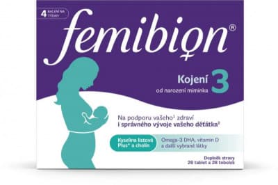 Femibion 3 Kojení 28 tablet + 28 kapslí