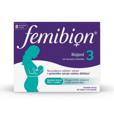 Femibion 3 Kojení 56 tablet + 56 tablet