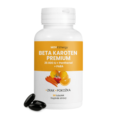 MOVit Beta karoten 25000 IU+Panthenol+PABA 90 tablet