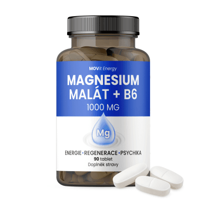MOVit Magnesium Malát 1000 mg + B6 90 tablet