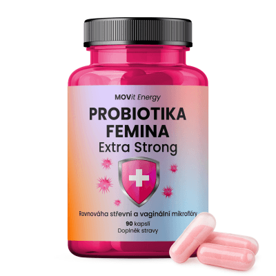 MOVit probiotika FEMINA Extra Strong 90 kapslí