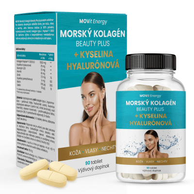 MOVit Mořský Kolagen Beauty Plus 90 tablet
