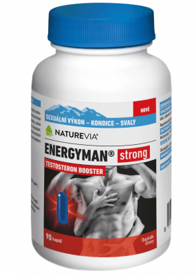 NatureVia Energyman strong 90 kapslí