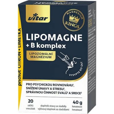 Vitar LIPOMAGNE+B komplex 20x2 g