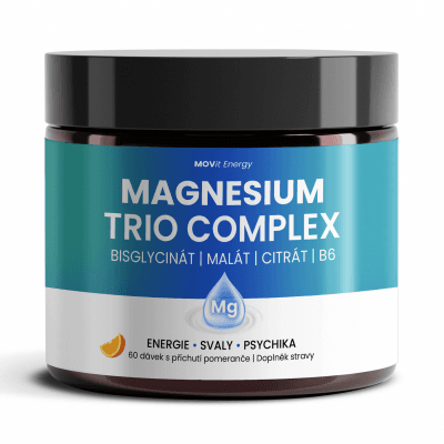 Movit Energy Magnesium Trio Complex Drink pomeranč 6 g