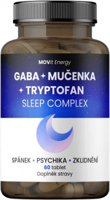 MOVit Sleep Complex GABA + Tryptofan + Mučenka 60 tablet