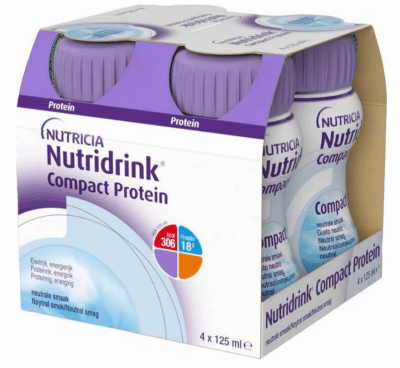 Nutridrink Compact Protein s př. neutral. 4x125ml