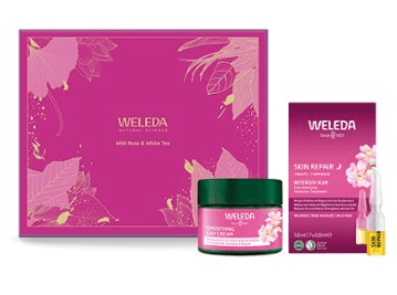 WELEDA Bright.FaceCare Wild Rose&White Tea DUO set