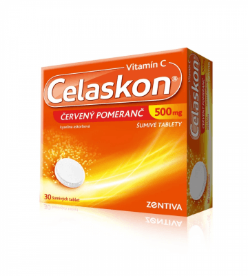 CELASKON ČERVENÝ POMERANČ POR 500MG TBL EFF 30(3X10)